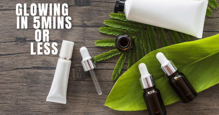 skincare routine for busy women