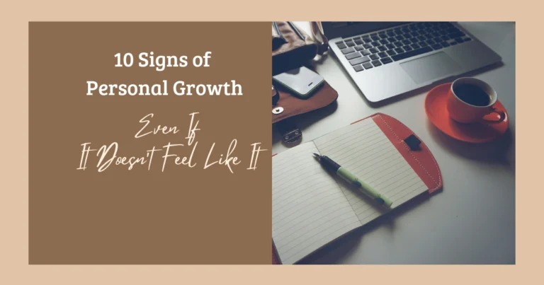 signs of personal growth