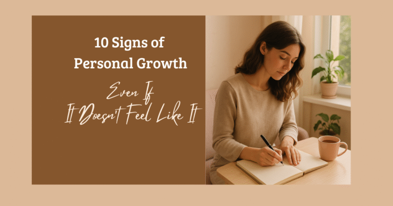 signs of personal growth